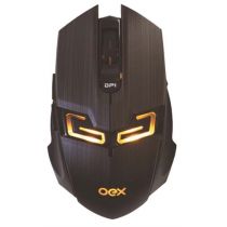 Mouse Gamer Killer  Preto e Laranja Ms312 - Oex 