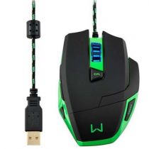 Mouse Gamer Warrior MO245, 3200DPI, 6 botões - Multilaser 