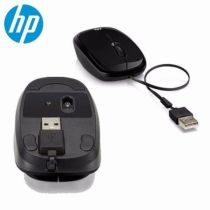 Mouse Retrátil X1250 USB Óptico Vermelho - HP