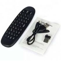 Mini Teclado Air Mouse S/fio Android Giroscopio Tv Mac Pc