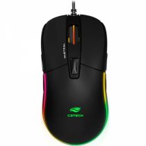 Mouse Gamer MG-510BK Quetzal RGB 5000DPI Ambidestro - C3Tech