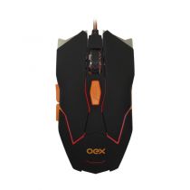 Mouse Gamer Ranger MS309 Preto USB 5200 DPI 6 Botões - Oex