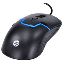 Mouse Gamer M100S Preto, USB, 6 Botões, 3200 DPI, LED - HP