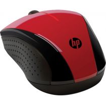 Mouse Wireless X3000 Preto/Vermelho - HP 