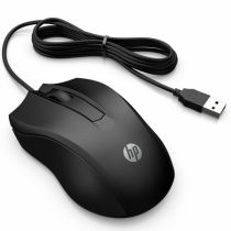 Mouse Óptico 100 1600 DPI Preto 6VY96AA - HP