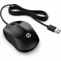 Mouse com Fio 1000 USB Preto 1200 DPI 4QM14AA - HP