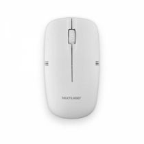 Mouse Sem Fio 2.4Ghz USB Branco MO286 - Multilaser