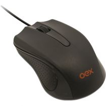 Mouse Óptico USB Preto MS100 - Oex