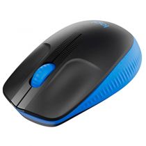 Mouse Sem Fio Preto e Azul M190 - Logitech