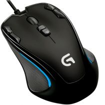 Mouse Gamer G300S com Fio USB 2500DPI - Logitech