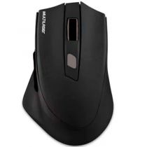 Mouse sem Fio Recarregável 2400DPI MO291 Preto - Multilaser