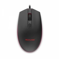Mouse Gamer 2400DPI LED 7 Cores Preto - Multilaser