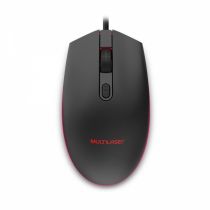 Mouse Gamer 2400DPI LED 7 Cores Preto - Multilaser