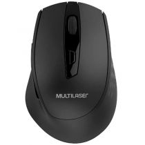 Mouse sem Fio 2,4Ghz 1600DPI MO311 Preto - Multilaser