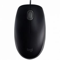 Mouse com fio USB M110 Silent Preto - Logitech 