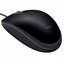 Mouse com fio USB M110 Silent Preto - Logitech 