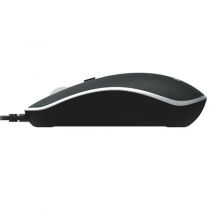 Mouse com Fio USB MS104 Preto - Lecoo 