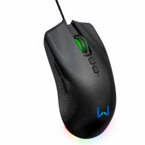 Mouse Gamer Warrior Rush RGB Preto 7 Botões - Multi