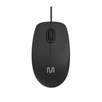 Mouse Com Fio USB 1200dpi Preto - Multilaser