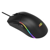 Mouse Gamer Pixart 3327 Rgb Gm310 Preto - Aoc