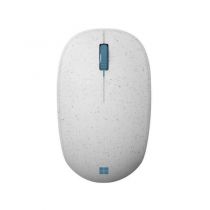 Mouse USB s/ Fio Ocean Plastic Branco/Azul - Microsoft