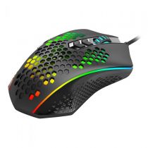 Mouse Gamer Memeanlion Honeycomb 12400 DPI Preto - Redragon