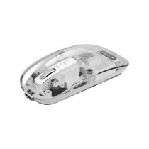 Mouse S/Fio Recarregavel Wifi e Bluetooth Branco– C3Tech