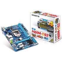 Motherboard GA-H61-DS2-PH para Core I7, Core I5 e Core I3 Mod.LGA1155 DDR3 ate 1