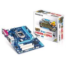 Mother Board Gigabyte 1155 com Som, vídeo e Rede Mod.GA-H61M-S2PH - Gigabyte