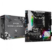 Placa Mãe B450M Steel Legend AM4 – AsRock