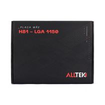 Placa Mãe H81, LGA1150, M-ATX, HDMI DDR3 - Alltek