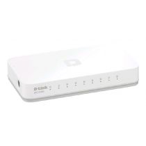 Hub Switch DES-1008A c/ 8 Portas RJ-45 Branco - D-link