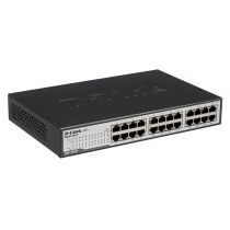 Hub Switch DES-1024D 24 Portas 10/100Mbps Preto - D-Link 