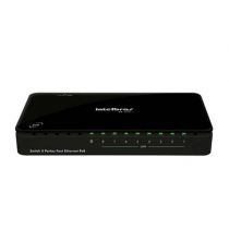 Switch 8 portas SF800 Fast Ethernet com VLAN Fixa Intelbras