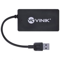 Micro Hub USB 3.0 4 Portas HUV-30 Preto - Vinik 
