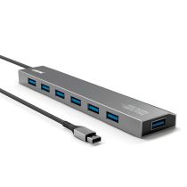 HUB USB-C 7 portas USB 3.2 Linha Aluminium 24129452 - Comtac