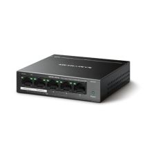 Switch de Mesa 5 Portas Gigabit c/ 4 Portas PoE+-Mercusys