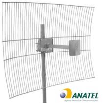 Antena Wireless 25 Dbi Proeletronic 2,4 Ghz 1m Sma - Proqualit
