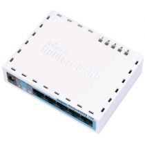 Mikrotik Routerboard RB750 5 Lan Giga Licença Nivel 4 - Mikrotik 