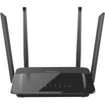 Roteador D-link 1200Mbps Dualband 4 Antenas 5dBi - Preto