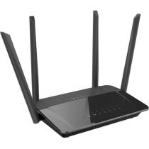 Roteador D-link 1200Mbps Dualband 4 Antenas 5dBi - Preto