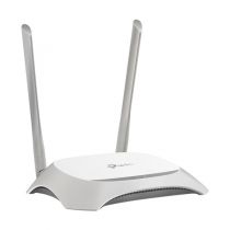 Roteador Wireless N 300MBPS, TL-WR840N, Branco, 2 Antenas Externas, p/ Provedor - TP-Link