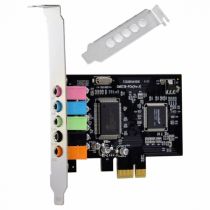 Placa de Som PCI-Express 5.1 Canais Low Profile - Vinik