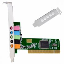 Placa de Som PCI 5.1 Canais Low Profile PS51 - Vinik