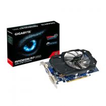 Placa de Video VGA  R7 250 1GB DDR5 OC FANSINK 128BITS PCI-E GIGABYTE GV-R725OC-