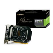 Placa de Vídeo PNY GTX Performance Geforce GTX 750 1GB DDR5 128BIT 5000MHZ 1020M