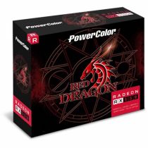 Placa de Vídeo Radeon RX 550 Red Dragon 4GB - Power Color 