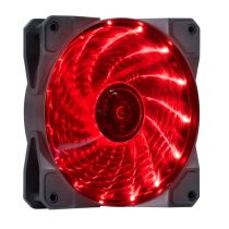 Cooler Fan VX 12 x 12 cm 15 Leds Vermelho - Vinik