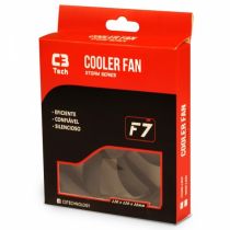 Cooler FAN para Gabinete 120x120x25mm Preto - C3Tech