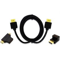 Kit Cabo HDMI HDMI 1.4 + Adaptador T+l  WI289 - Multilaser